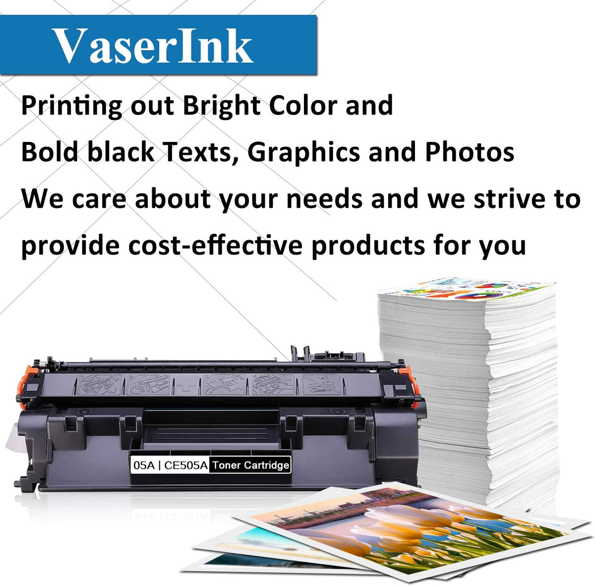 6 Pack Black Toner Cartridge C466085