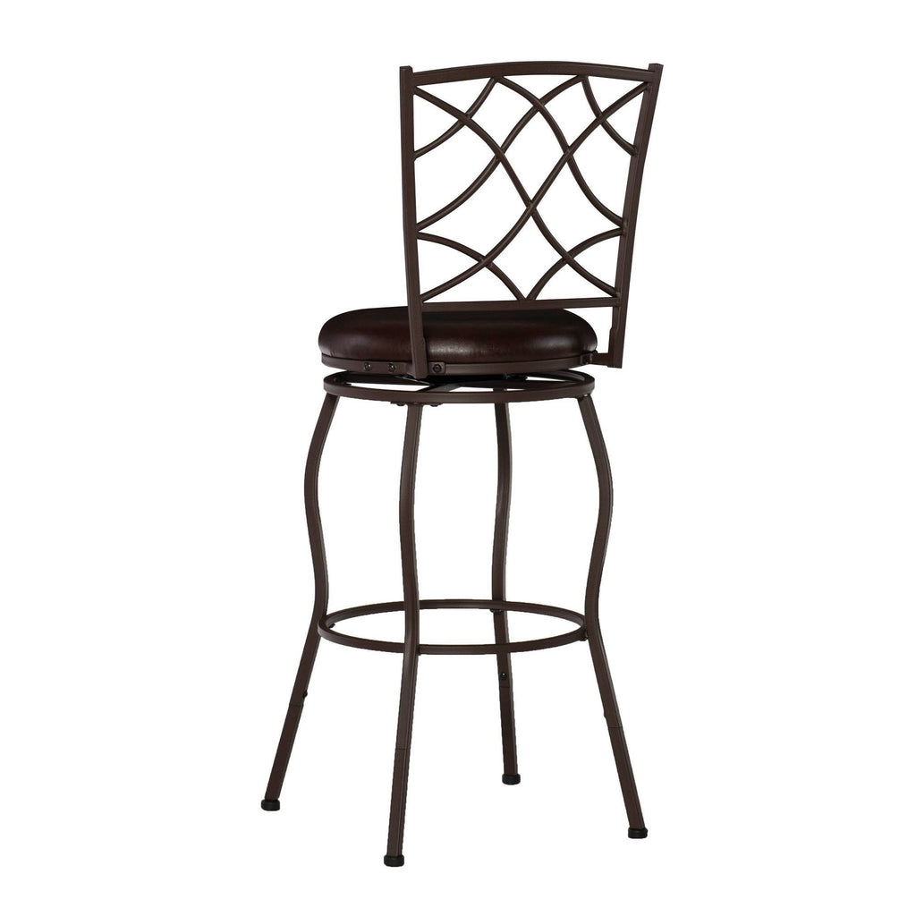 Brown Adjustable Stool Set of Three N18550