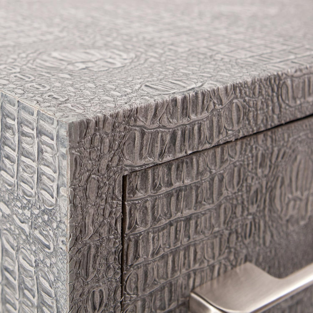 Gray Textured Reptile Desk H606