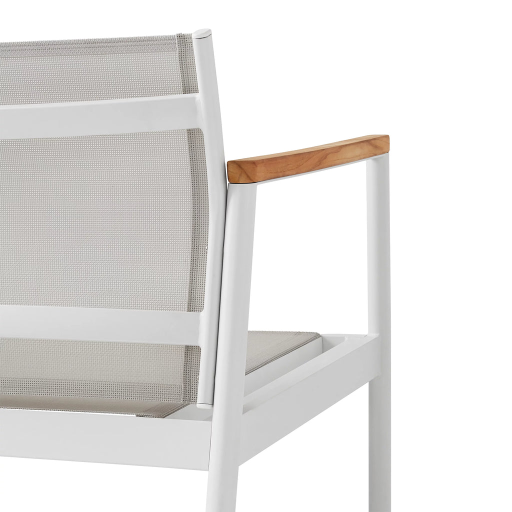 2-Piece Aluminum Outdoor Lounge Chairs Set D15694