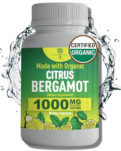 90 Capsules Vegan Citrus Bergamot Supplement E515911