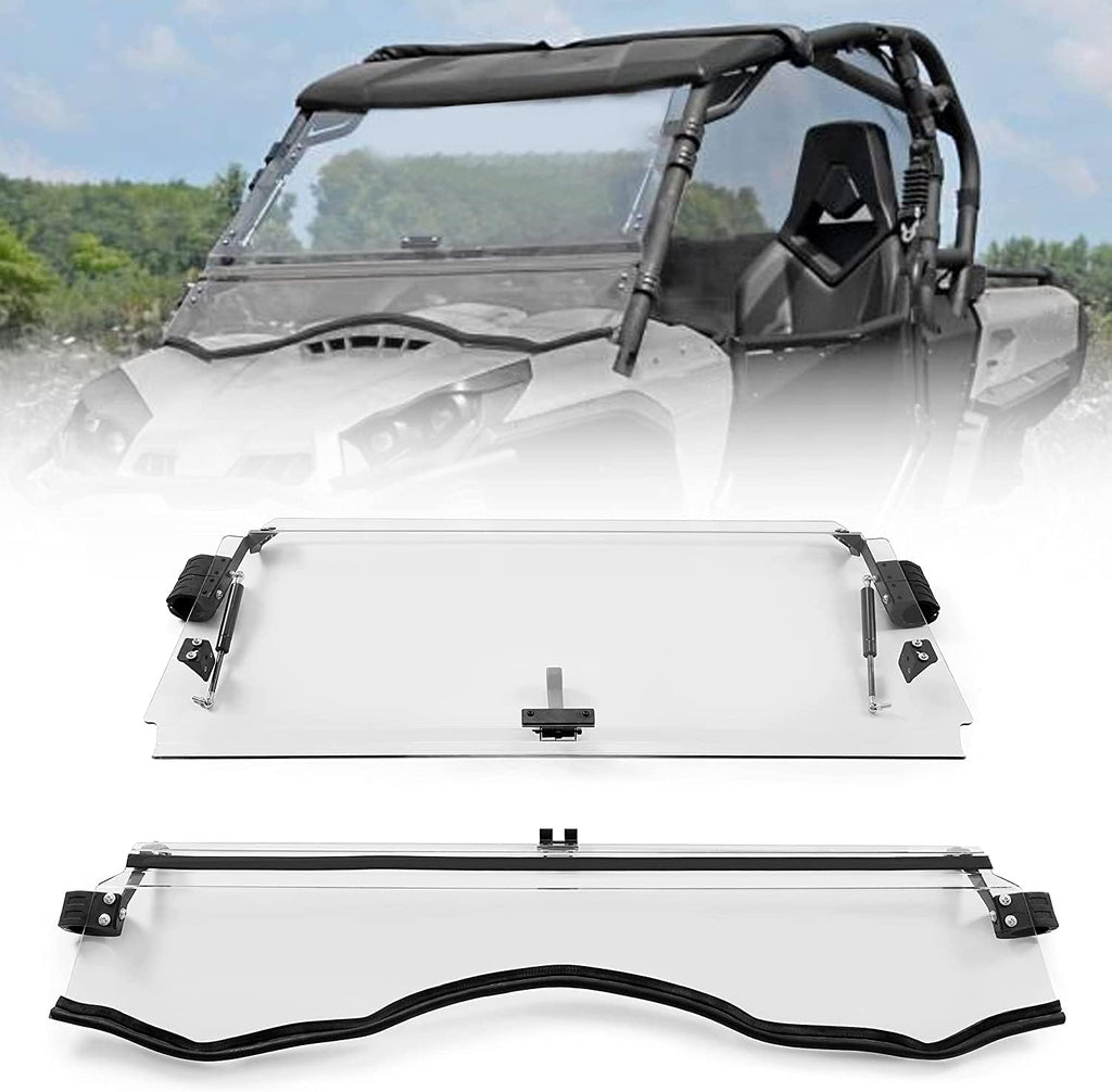 3-in-1 Full Clear Windscreen with Stretch Bracket O86270