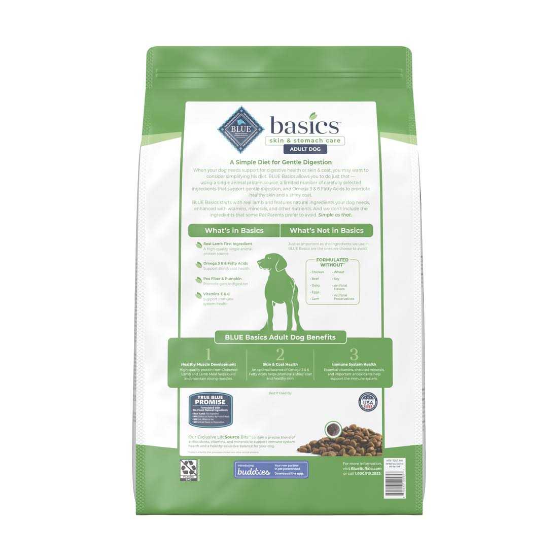Grain Free Dry Dog Food Lamb & Potato N14403