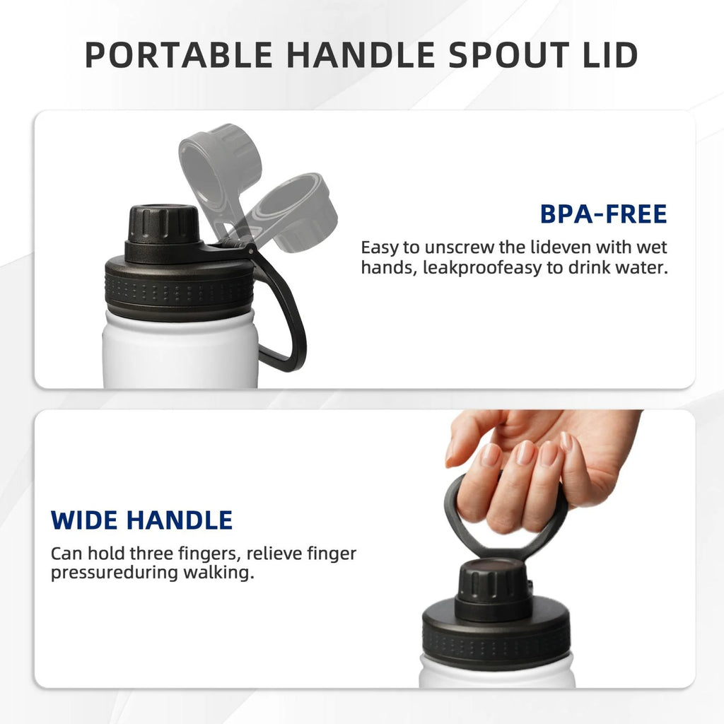 18OZ Stainless Steel Insulated Water Bottle W2783