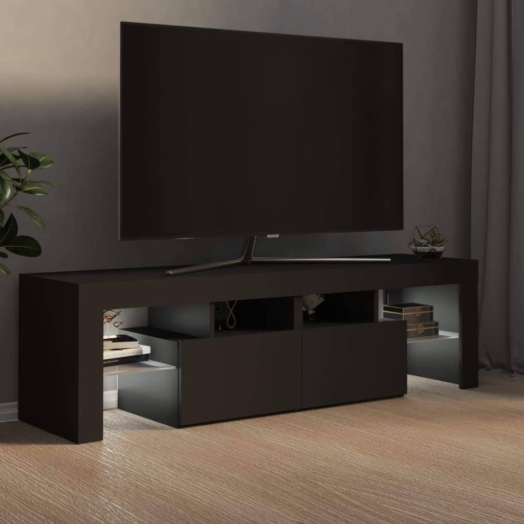Sonoma Oak TV Cabinet with LED Lights T323074