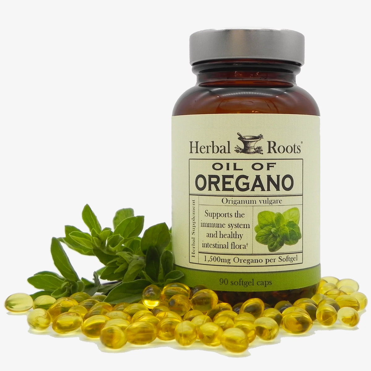 Oregano Oil 90 Count Soft Gel Capsules F4044