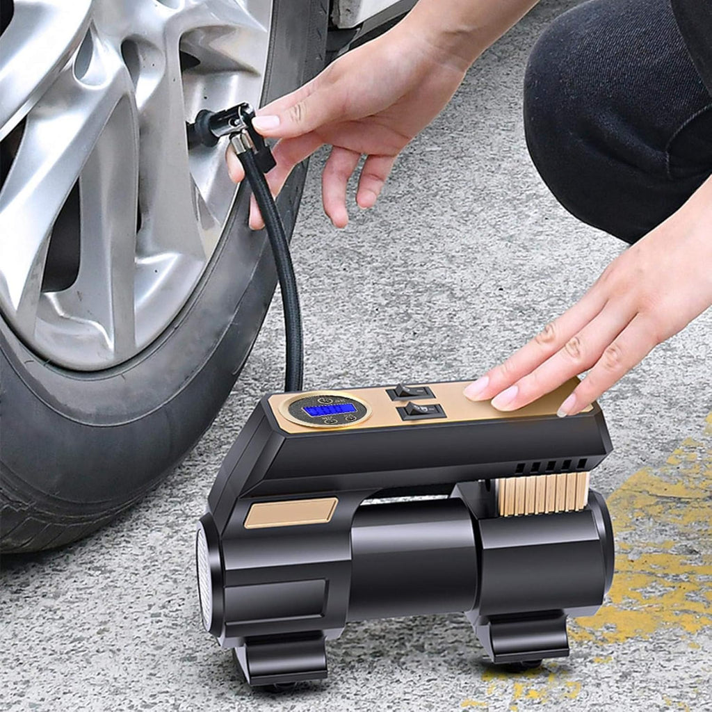 12V Portable Digital Tire Inflator with Light R805316