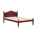 Full Size Solid Wood Panel Platform Bed in Mahogany G27790