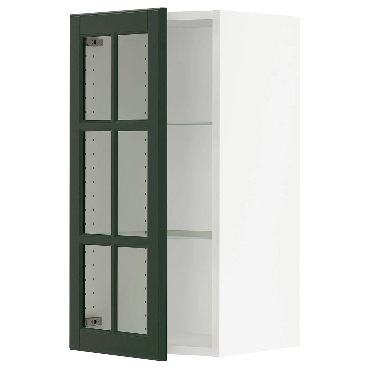 White Glass Wall Cabinet Q911