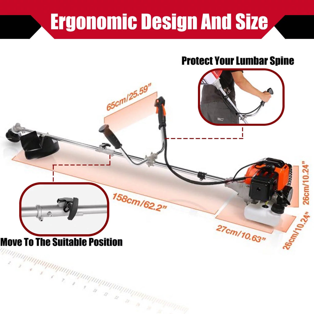 58CC Gas Powered String Trimmer H640346