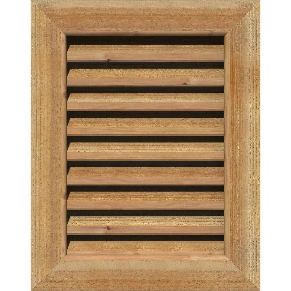 Unfinished Functional Rough Vertical Gable Vent C87362
