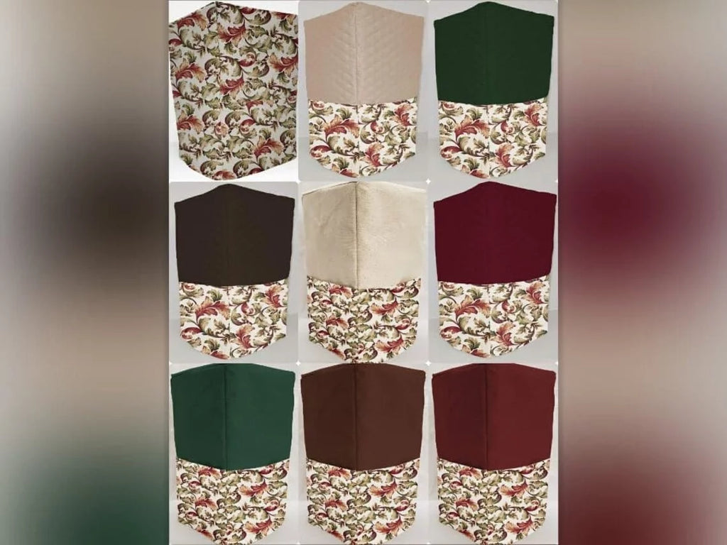 Floral Leaves Coffee Maker Cover D2766