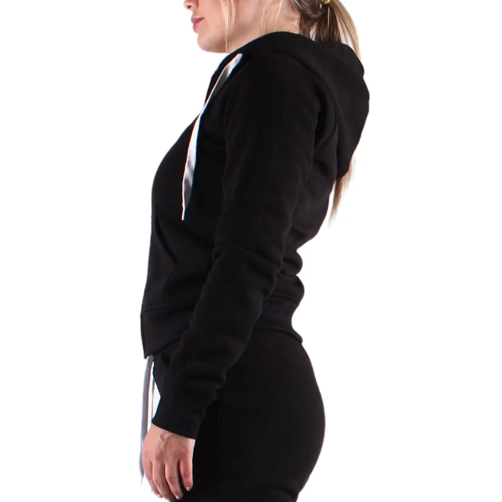 Slim-Fit Fleece Full-Zip Athletic Hoodie Jacket with Pocket O322876