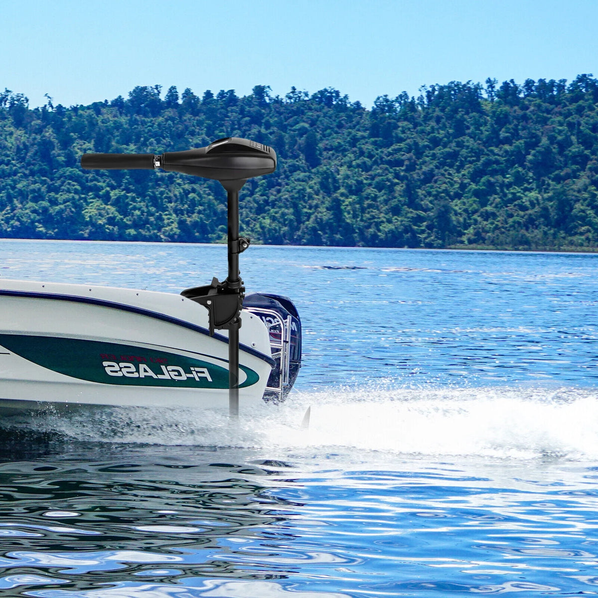 Heavy Duty Electric Outboard Trolling Motor 408W F483