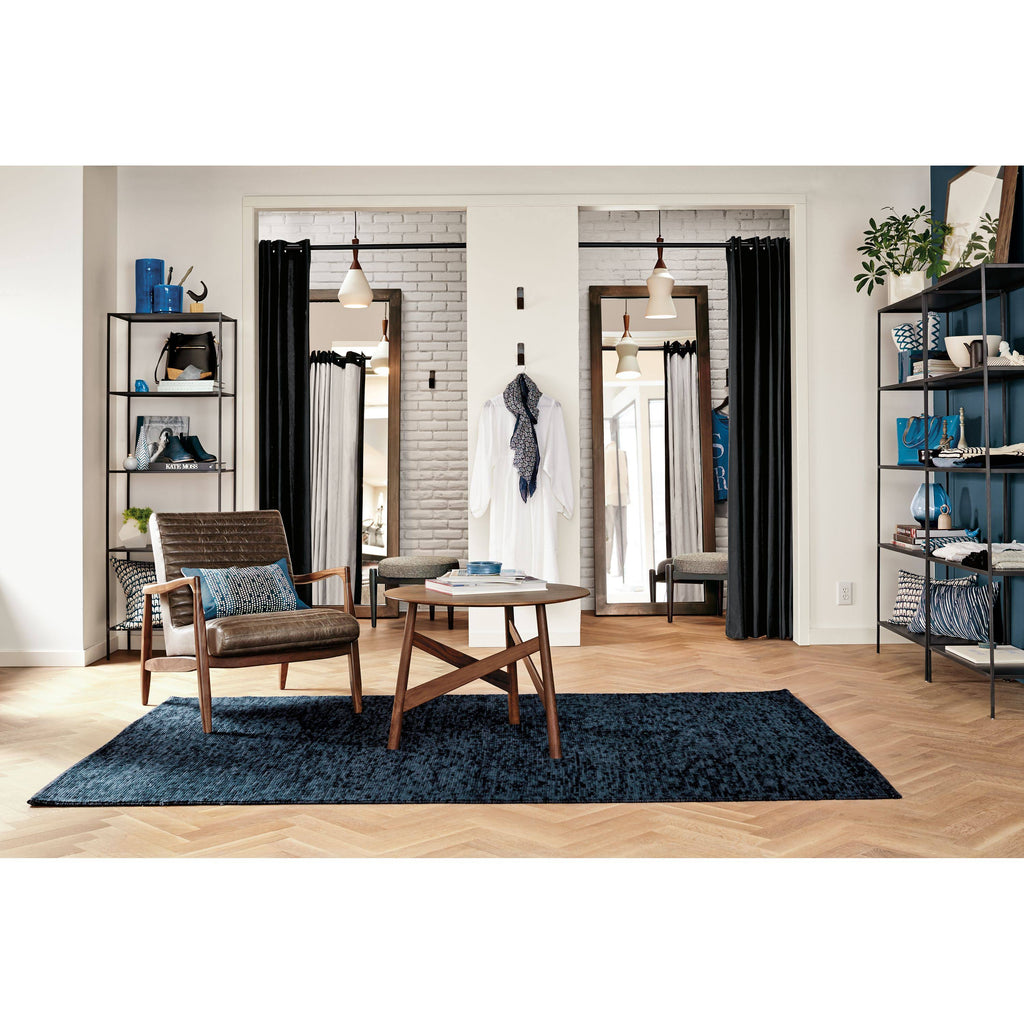 Modern Slim Bookcase Recycled Natural Steel Black Z794725