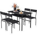 Natural Wood Dining Table Set for 4 K419248