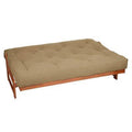 Khaki Queen Memory Foam Futon Mattress B626966