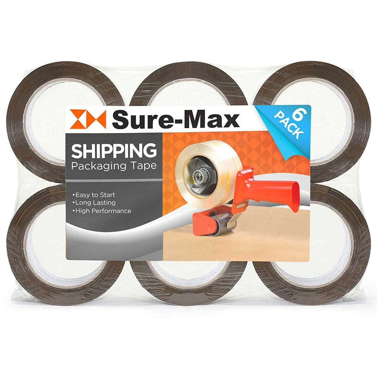 Clear 2.0 Mil Packing Tape 36 Rolls C102606