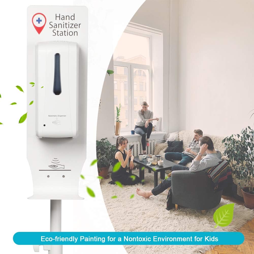 Automatic Sanitizer Dispenser with Height Adjustable Metal Stand R52509