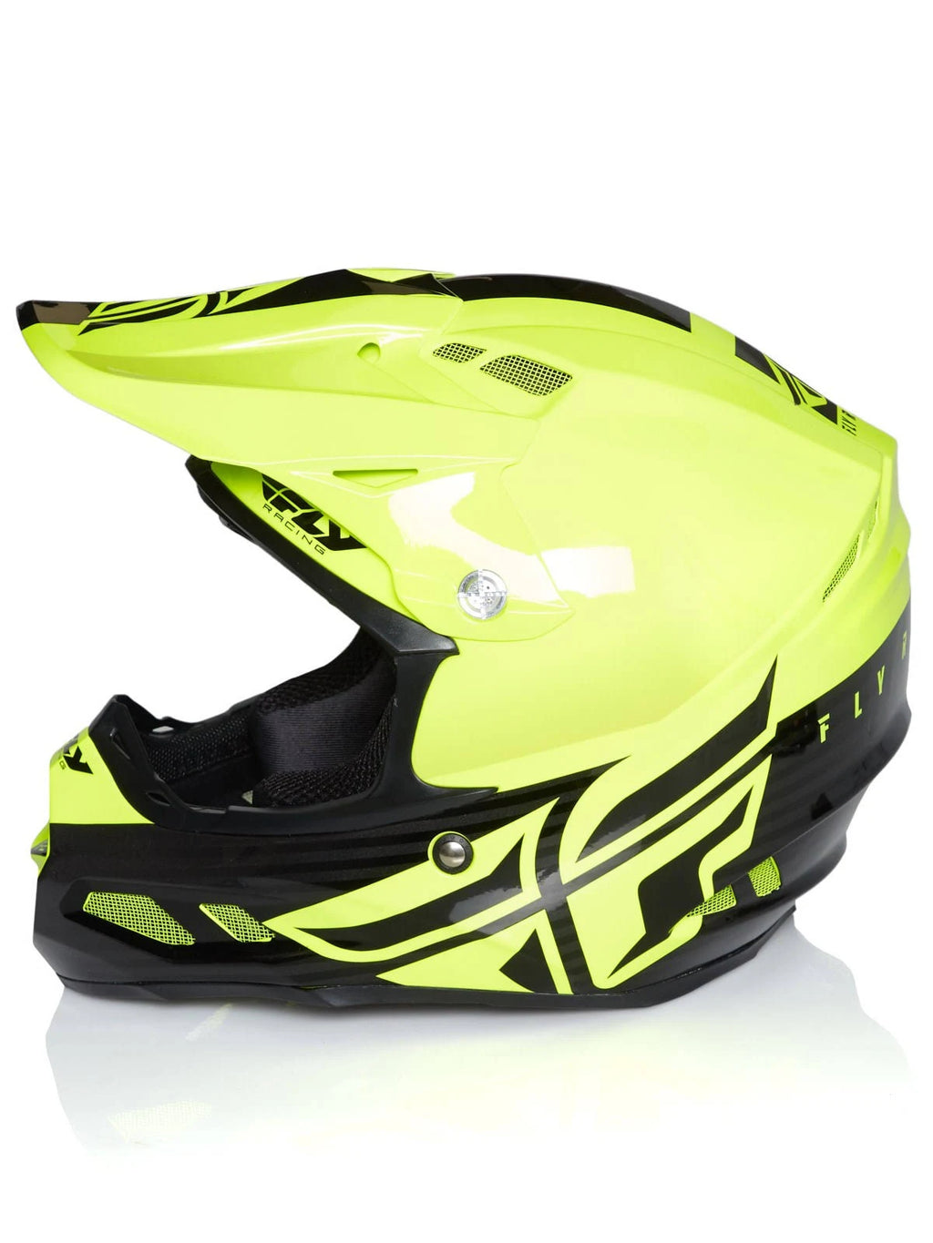 Hi-Vis Yellow/Black Medium Helmet V93085