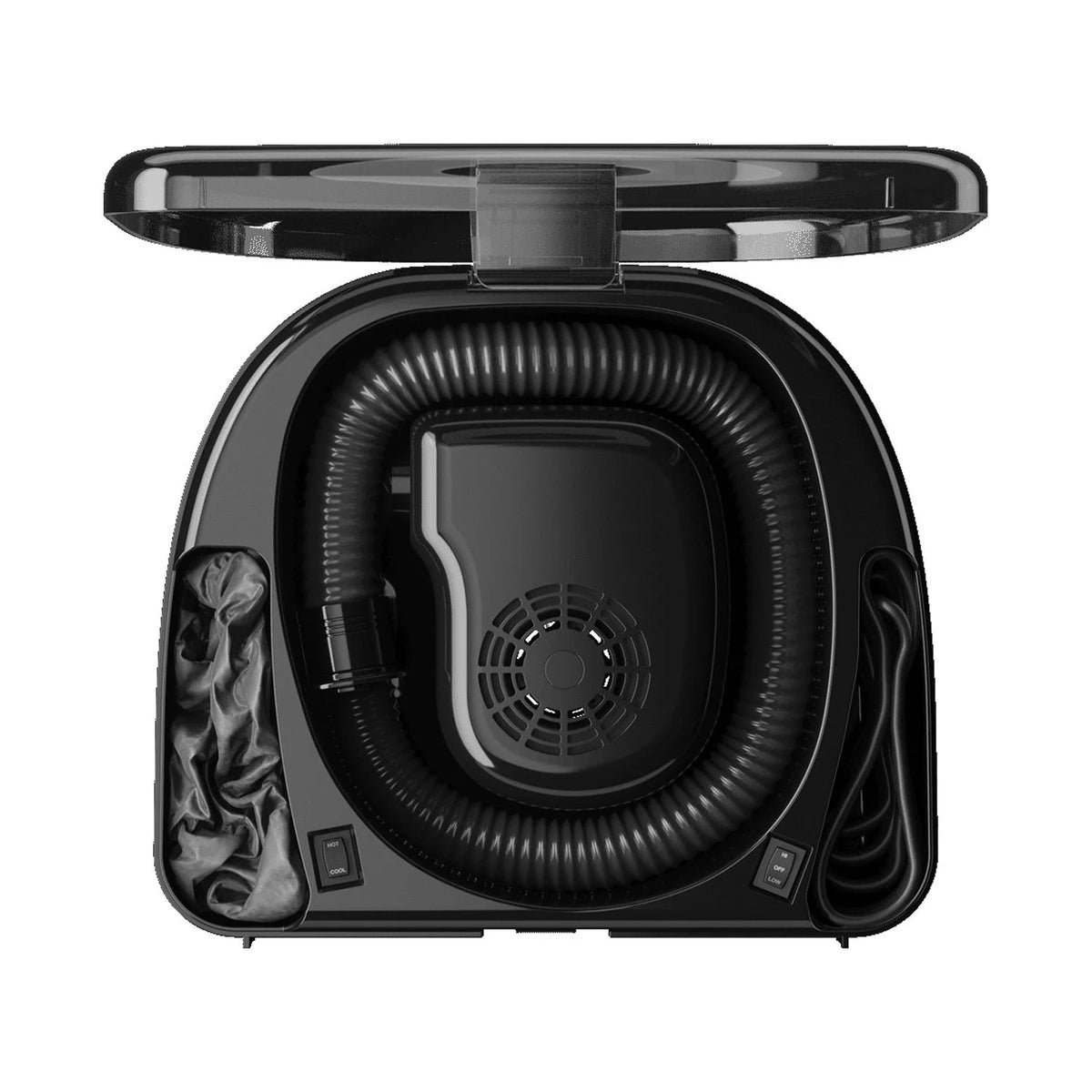 Ionic 500 watts Black Bonnet Hair Dryer Y4617