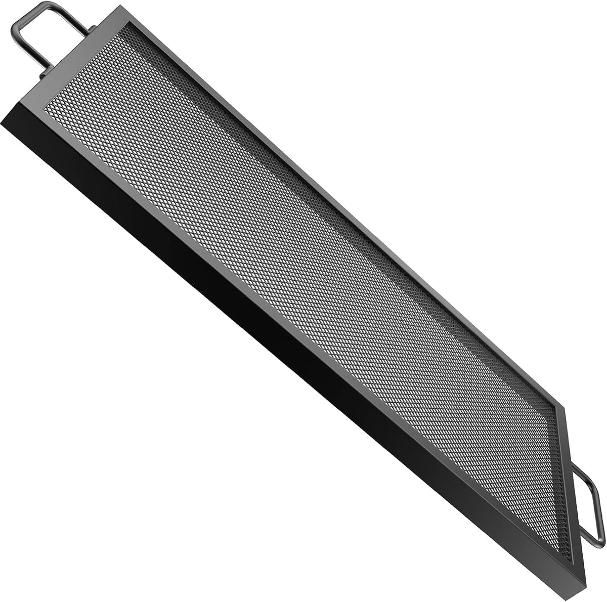 32 x 15 inch Black Steel Fire Pit Grill Grate S9162