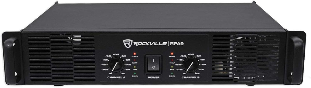 3000 Watt Peak 800w RMS 2 Channel Power Amplifier B386636