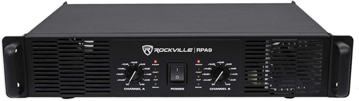 3000 Watt Peak 800w RMS 2 Channel Power Amplifier B386636