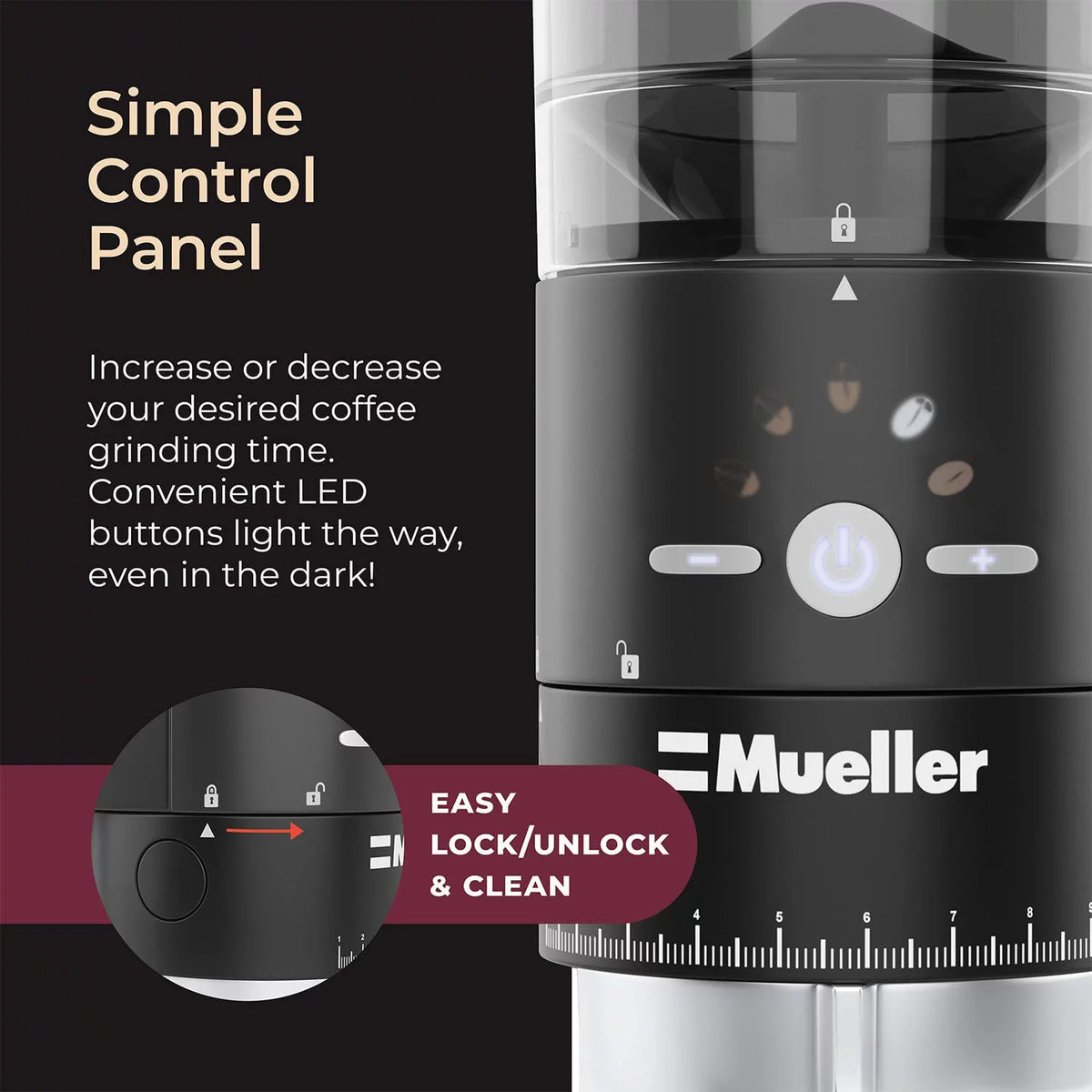 Conical Burr Grinder Q586