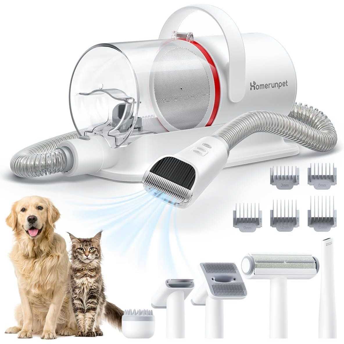 Ultra Quiet Pet Vacuum Grooming Kit J520