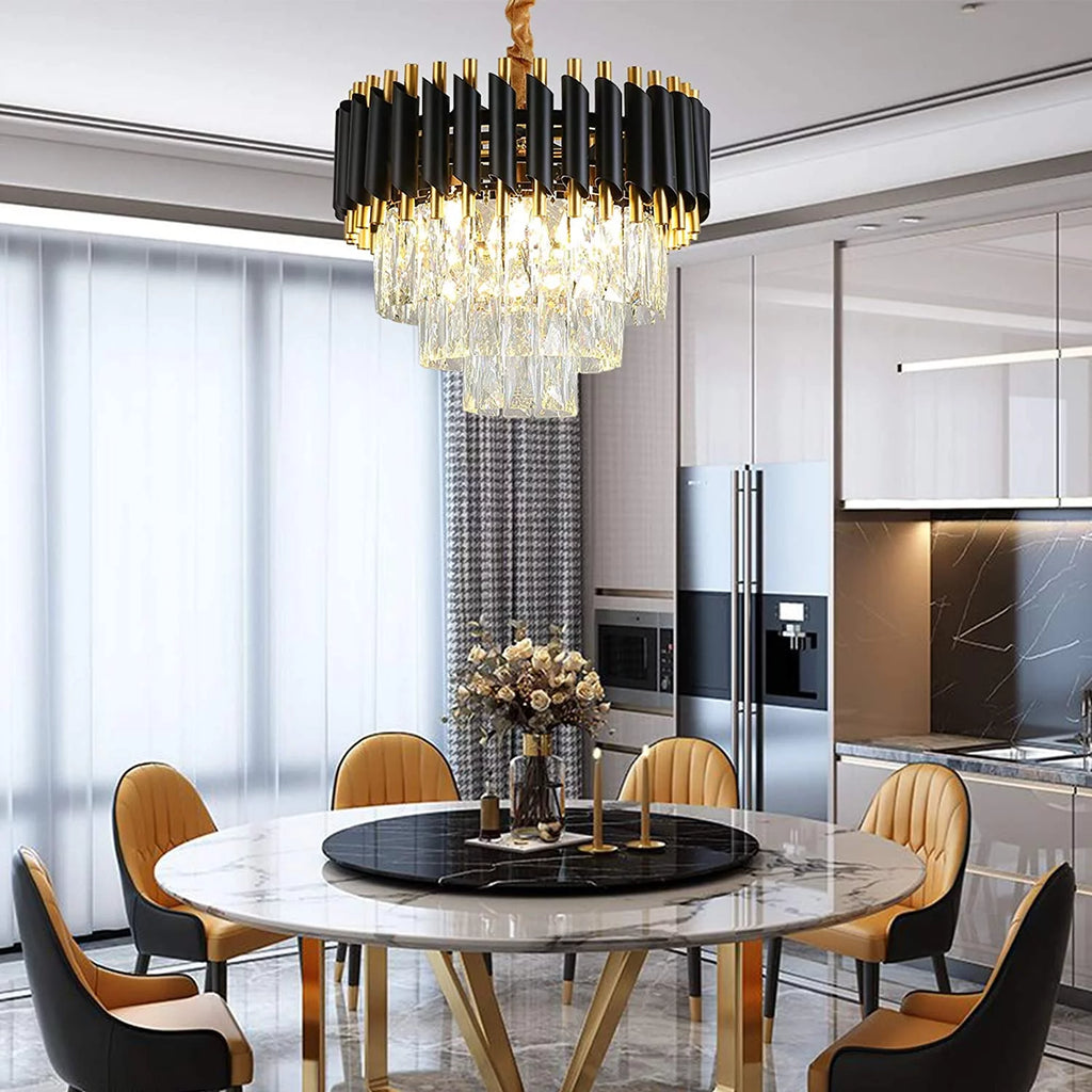 Modern Luxury Crystal Chandelier 4 Tiers F239