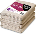 6 Piece Cotton Canvas Drop Cloth Set, 9 by 12 Feet E2897