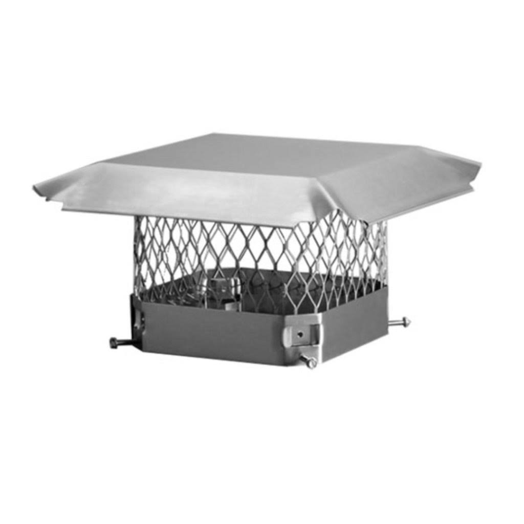 13 x 13 Single Flue Bolt-On Chimney Cap with 3/4x22 Mesh E90926