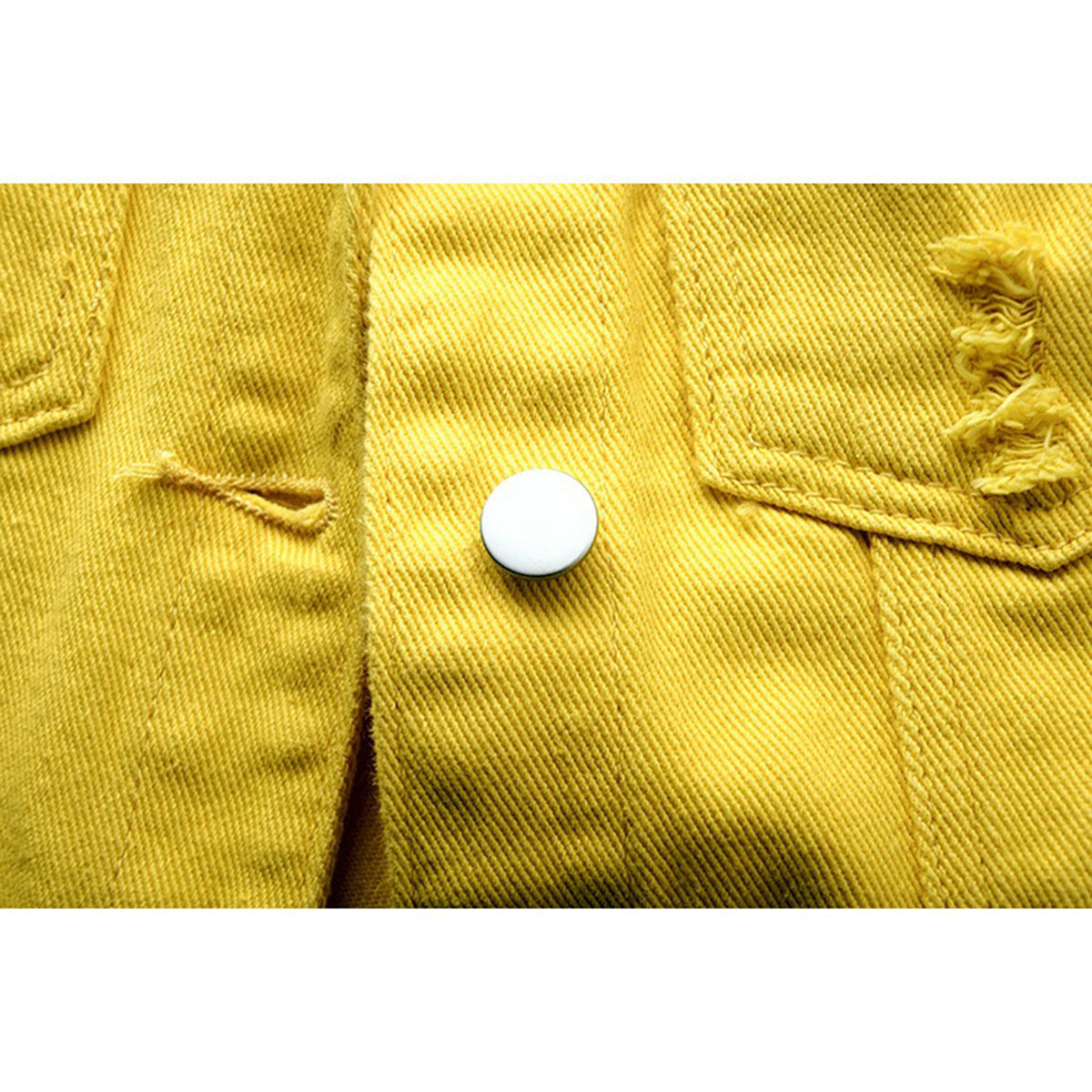 Sleeveless Solid Color Denim Vest X3313