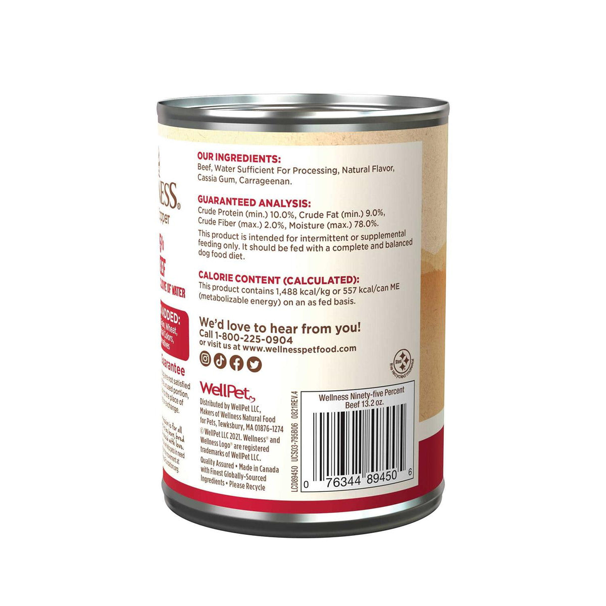 Dog Food 95% Beef H910