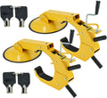 2 Pack Adjustable Heavy Duty Steel Wheel Lock Clamp P275