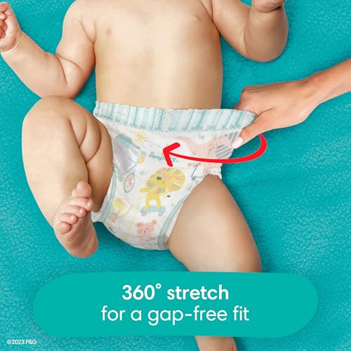 Size 5 Pull-On Disposable Baby Diapers 128 Count G9979