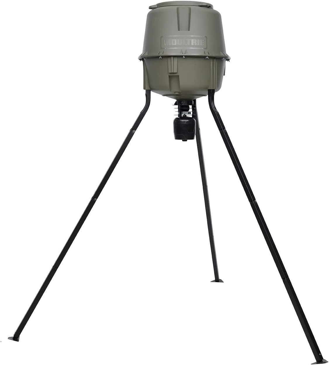 30 Gallon Molded Plastic Deer Feeder Tripod Y588210