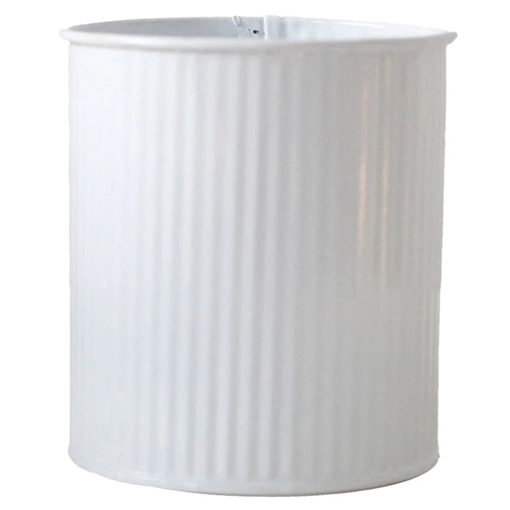 White Garden Planter Pot L84494