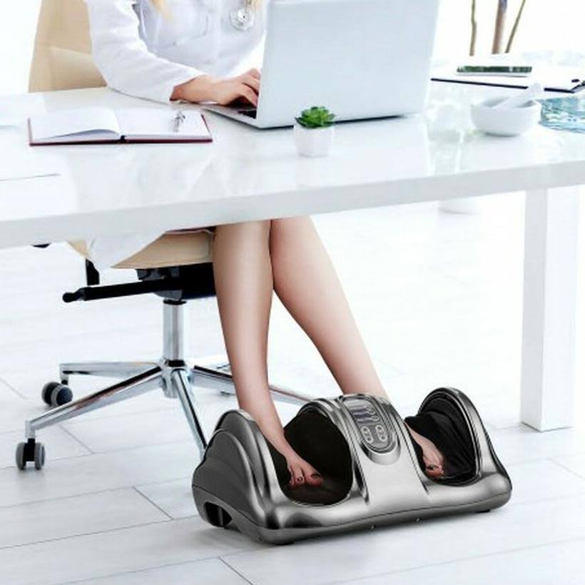 Black Shiatsu Foot Massager with Remote Control J54856