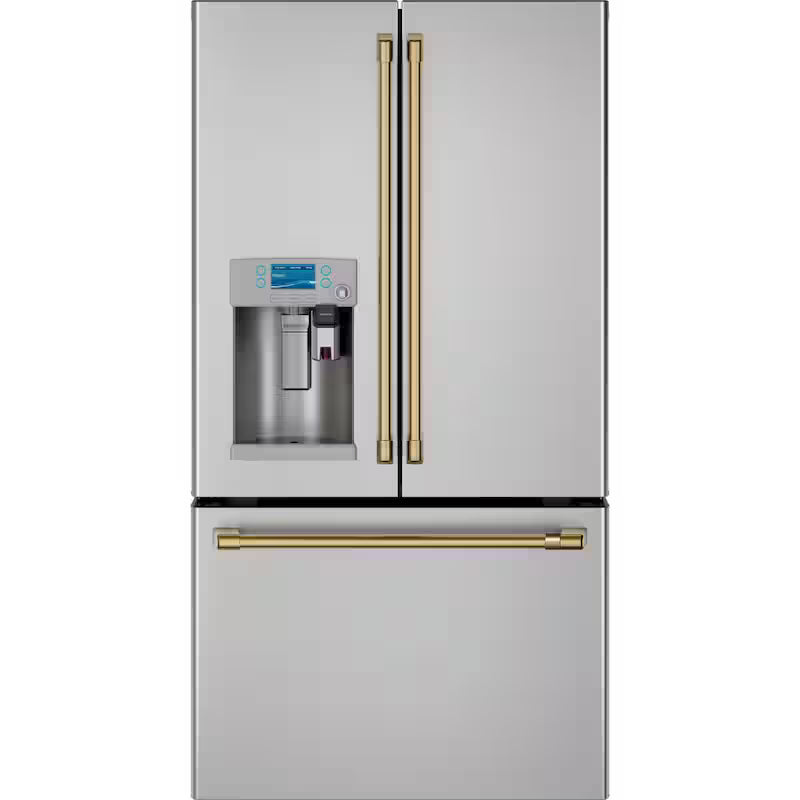 Refrigerator Handle Kit in Brushed Brass H34716