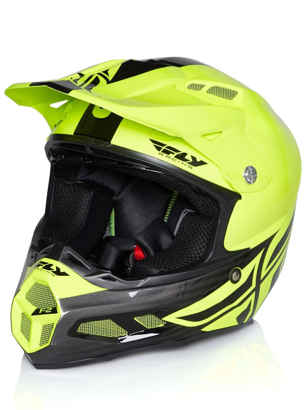 Hi-Vis Yellow/Black Medium Helmet V93085
