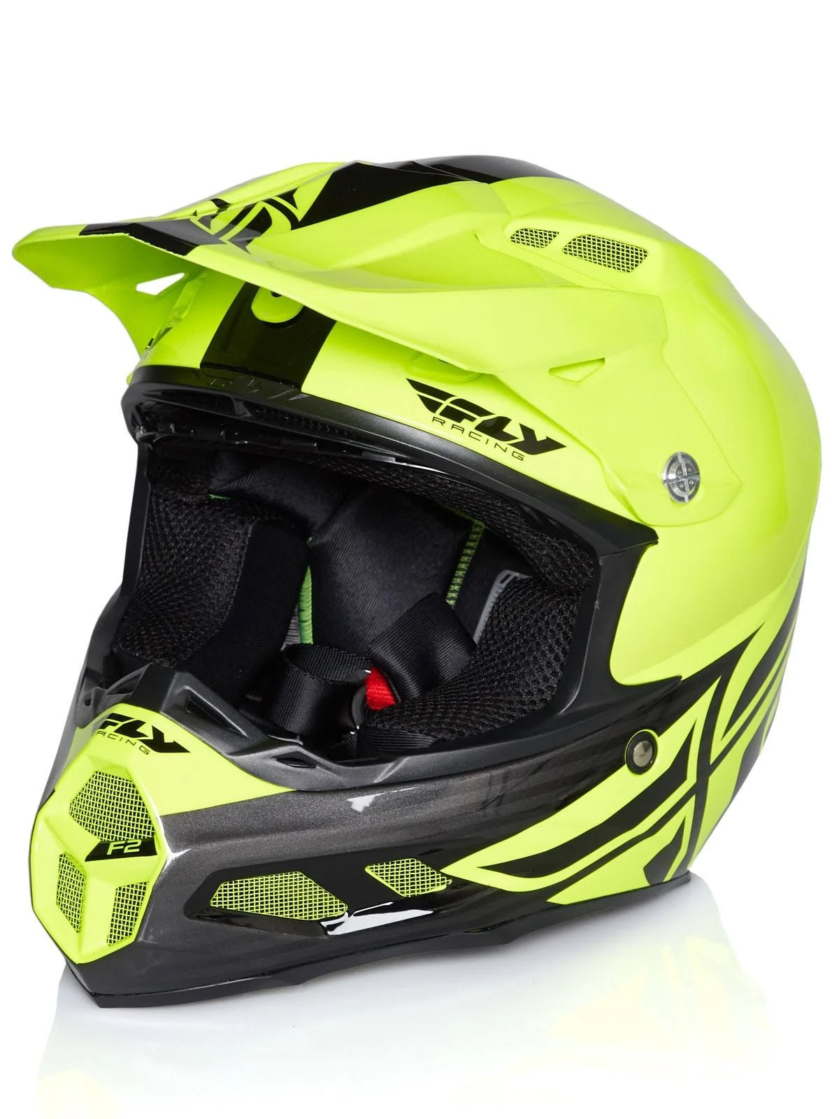 Hi-Vis Yellow/Black Medium Helmet V93085