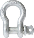 Galvanized Screw Pin Anchor Shackle, 25 Ton Capacity C639