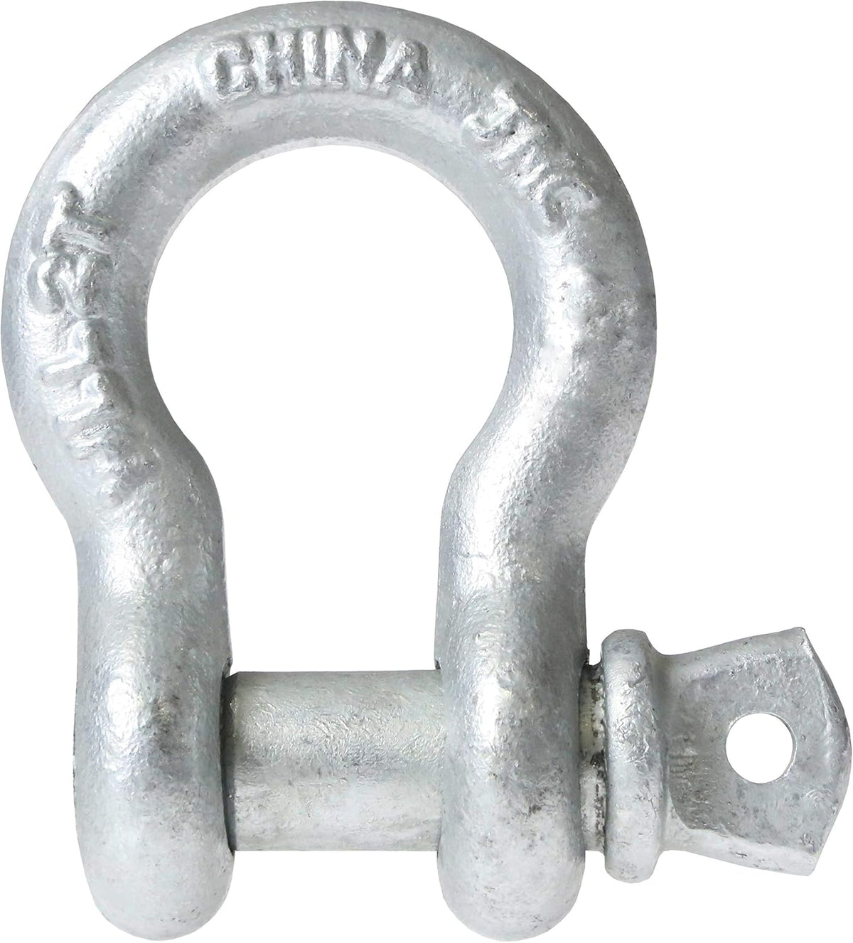 Galvanized Screw Pin Anchor Shackle, 25 Ton Capacity C639