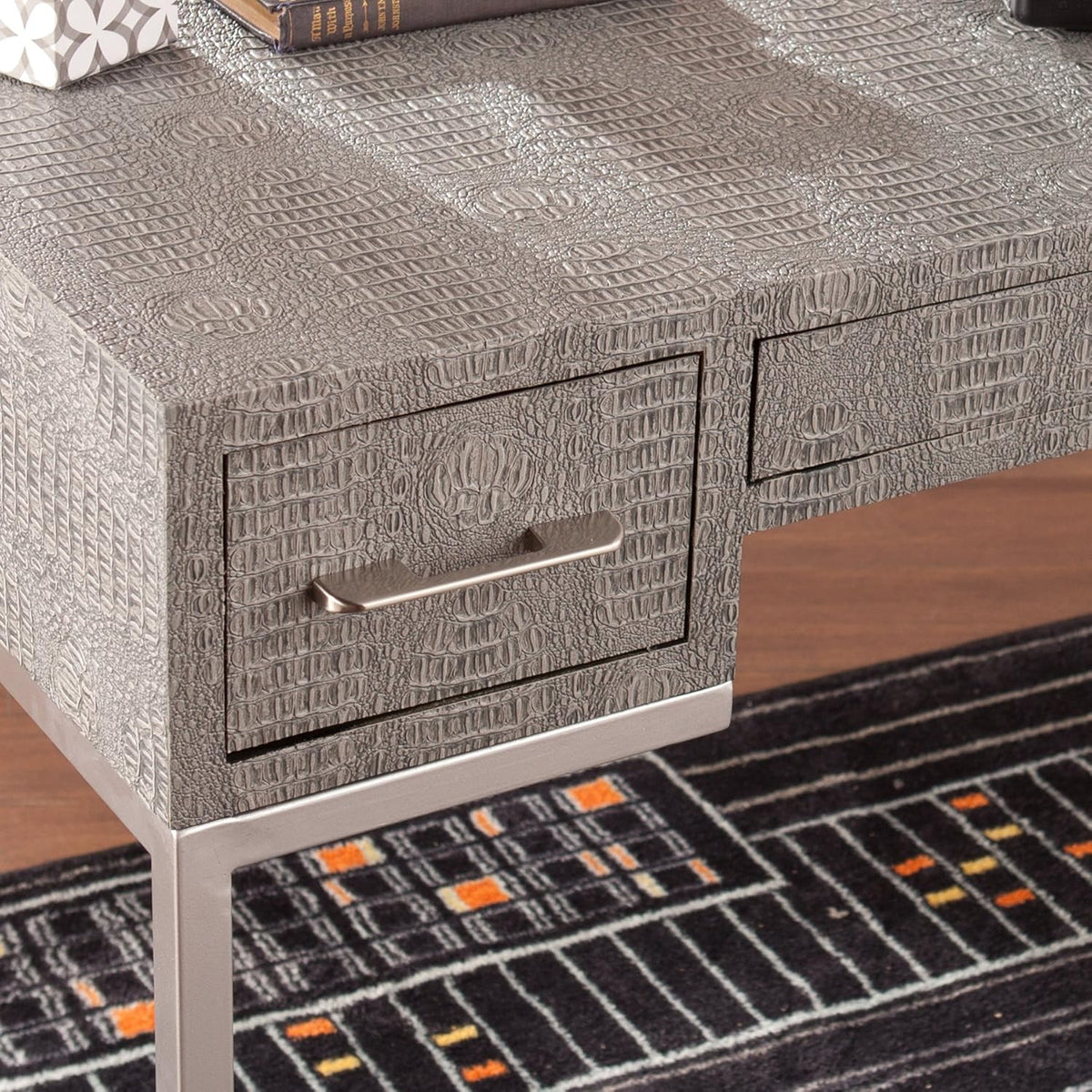Gray Textured Reptile Desk H606