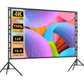100 inch Portable Projector Screen with Stand F3612