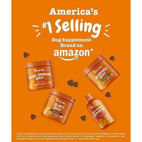 Bison Flavored Soft Chews Stool Eating Deterrent Supplement for Dogs R7864
