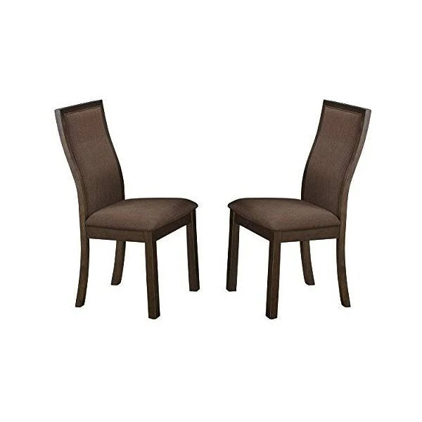 Brown Side Chair Set of 2 B70282