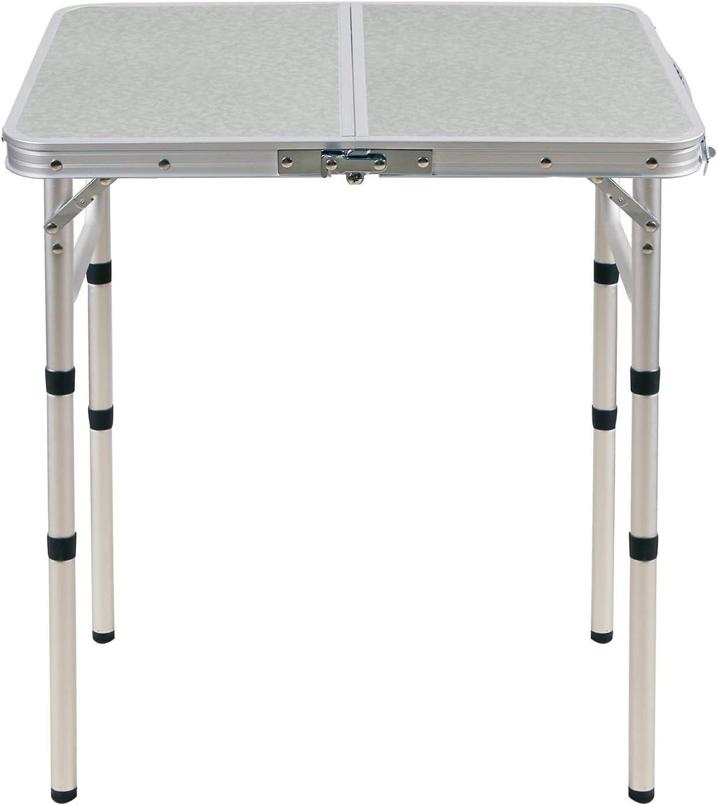 White 4 Foot Aluminum Folding Camping Table D331683
